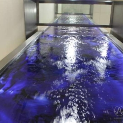 Wasserwand “Aqualon Monumentum Conexio” aus acrylic couture