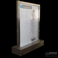 Glass Water Wall "Cristallo Vario Duo”