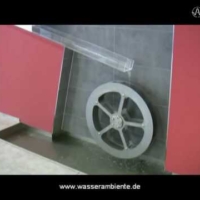 Stainless Steel Water Wheel "Aqualon"